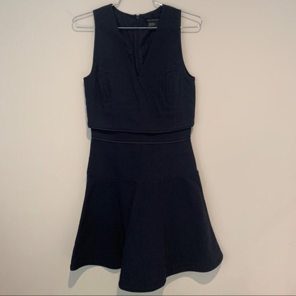 New Navy Armani Exchange Sleeveless Dress Size 2